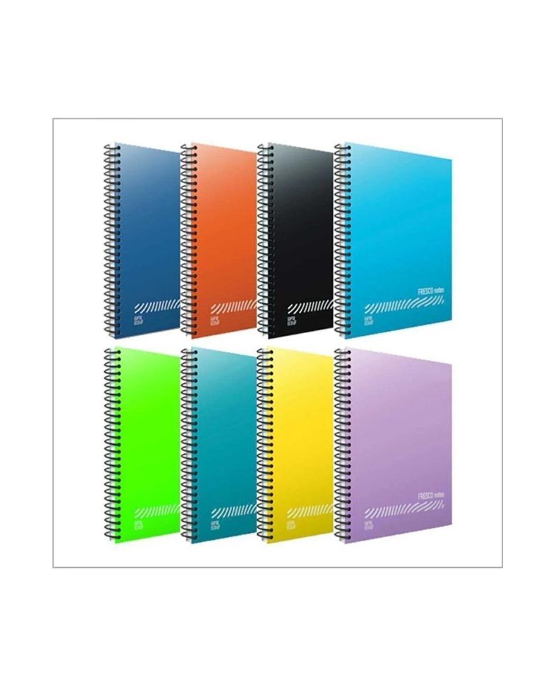 Gıpta Fresco (8'li Paket) A4 72 Yaprak 4 Kareli + 4 Çizgili Plastik Kapak Gıpta Fresco (8'li Paket) A4 72 Yaprak 4 Kareli + 4 Çizgili Plastik Kapak