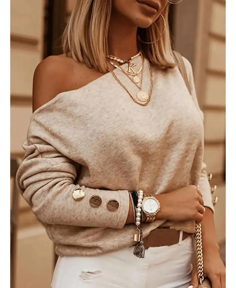 Kadın İlkbahar Sonbahar Bluz Kadın İlkbahar Sonbahar Bluz