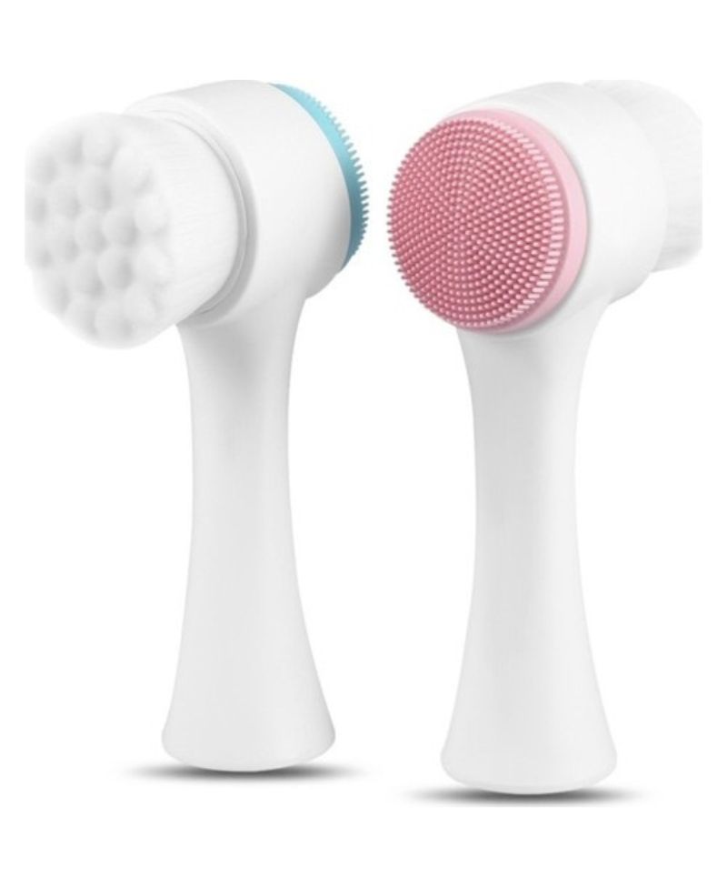 Gold Beauty Çift Taraflı Arındırıcı Yüz Temizleme Fırçası Pembe Gold Beauty Çift Taraflı Arındırıcı Yüz Temizleme Fırçası Pembe