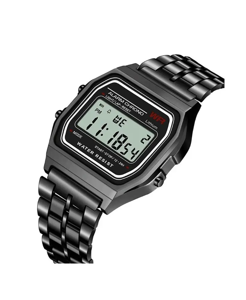 Retro Klasik Dijital Spor Unisex Kol Saati